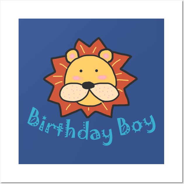 birthday boy Wall Art by LND4design